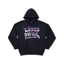 Löded Diper Collage Hoodie - Diary of a Wimpy Kid at Spencer's