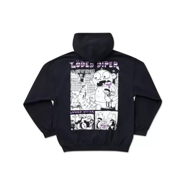 Löded Diper Collage Hoodie - Diary of a Wimpy Kid at Spencer's