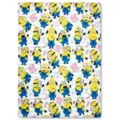 Minions Marker Doodle Reversible Fleece Blanket at Spencer's