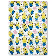 Minions Marker Doodle Reversible Fleece Blanket at Spencer's