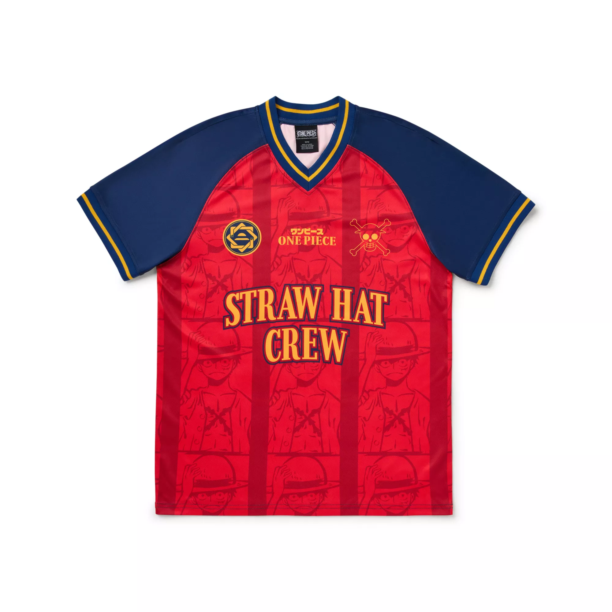 One Piece Monkey D. Luffy Soccer Jersey at Spencer's