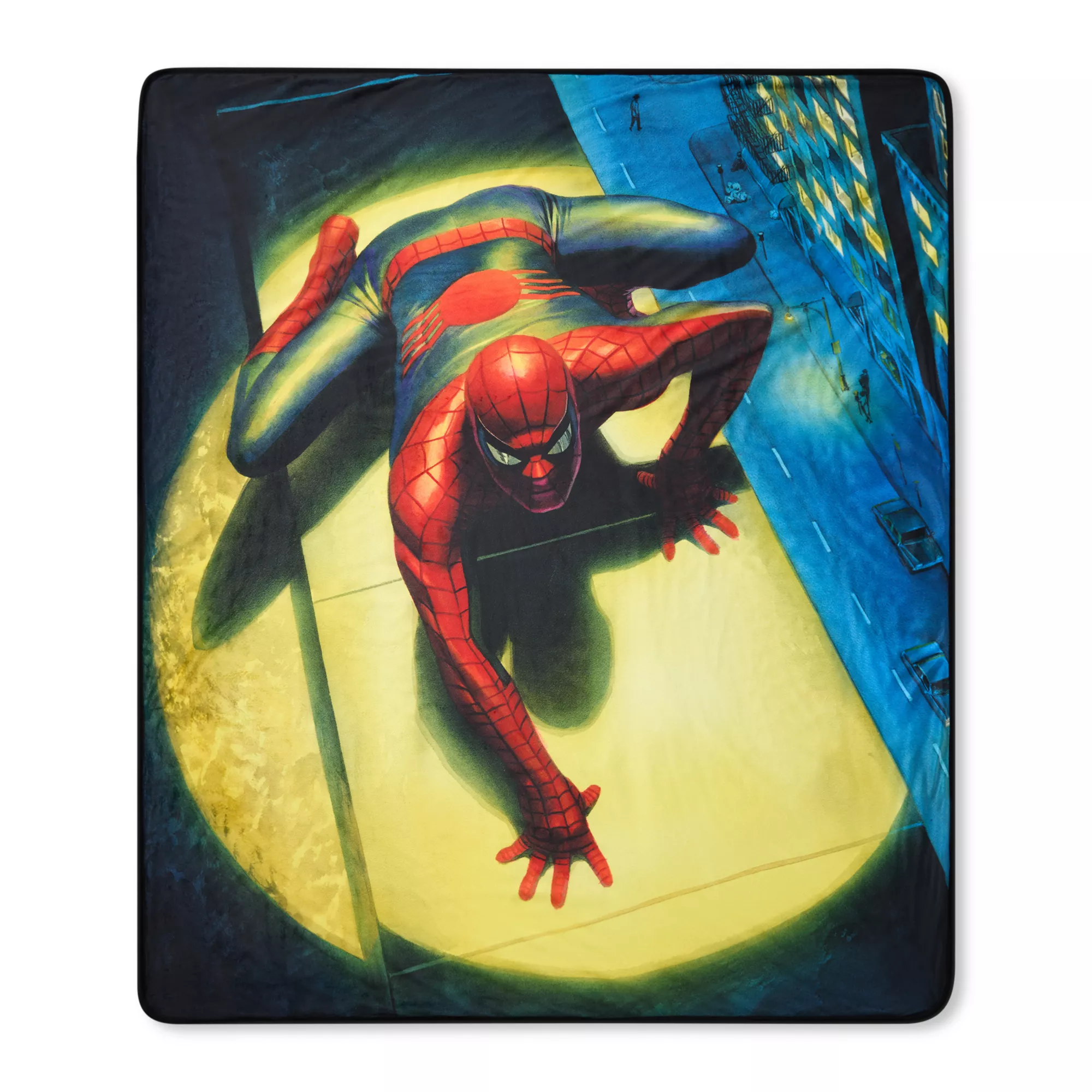 Spider-Man Spot Light Fleece Blanket at Spencer's