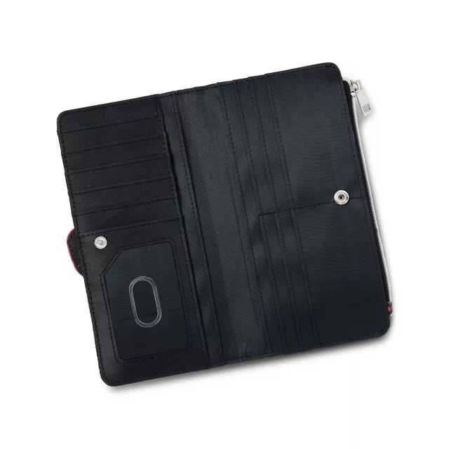 Ghost Face Black and Pink Zip Wallet at Spencer's