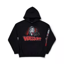 Ghost Face Wassup Hoodie - Scary Movie at Spencer's