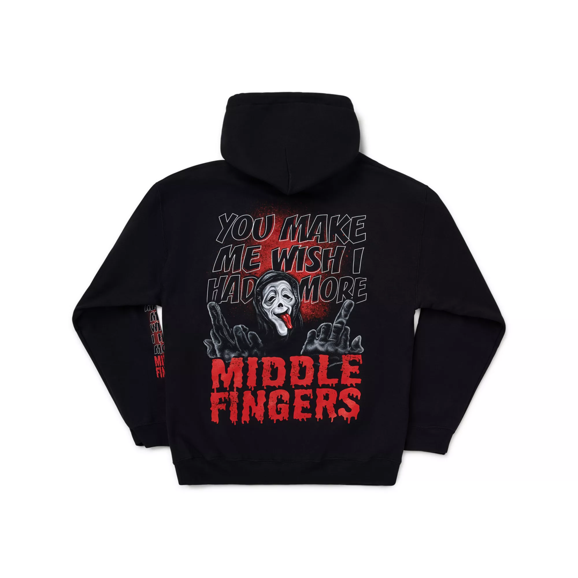 Ghost Face Wassup Hoodie - Scary Movie at Spencer's
