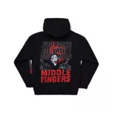 Ghost Face Wassup Hoodie - Scary Movie at Spencer's