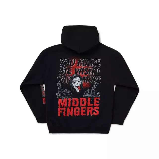 Ghost Face Wassup Hoodie - Scary Movie at Spencer's