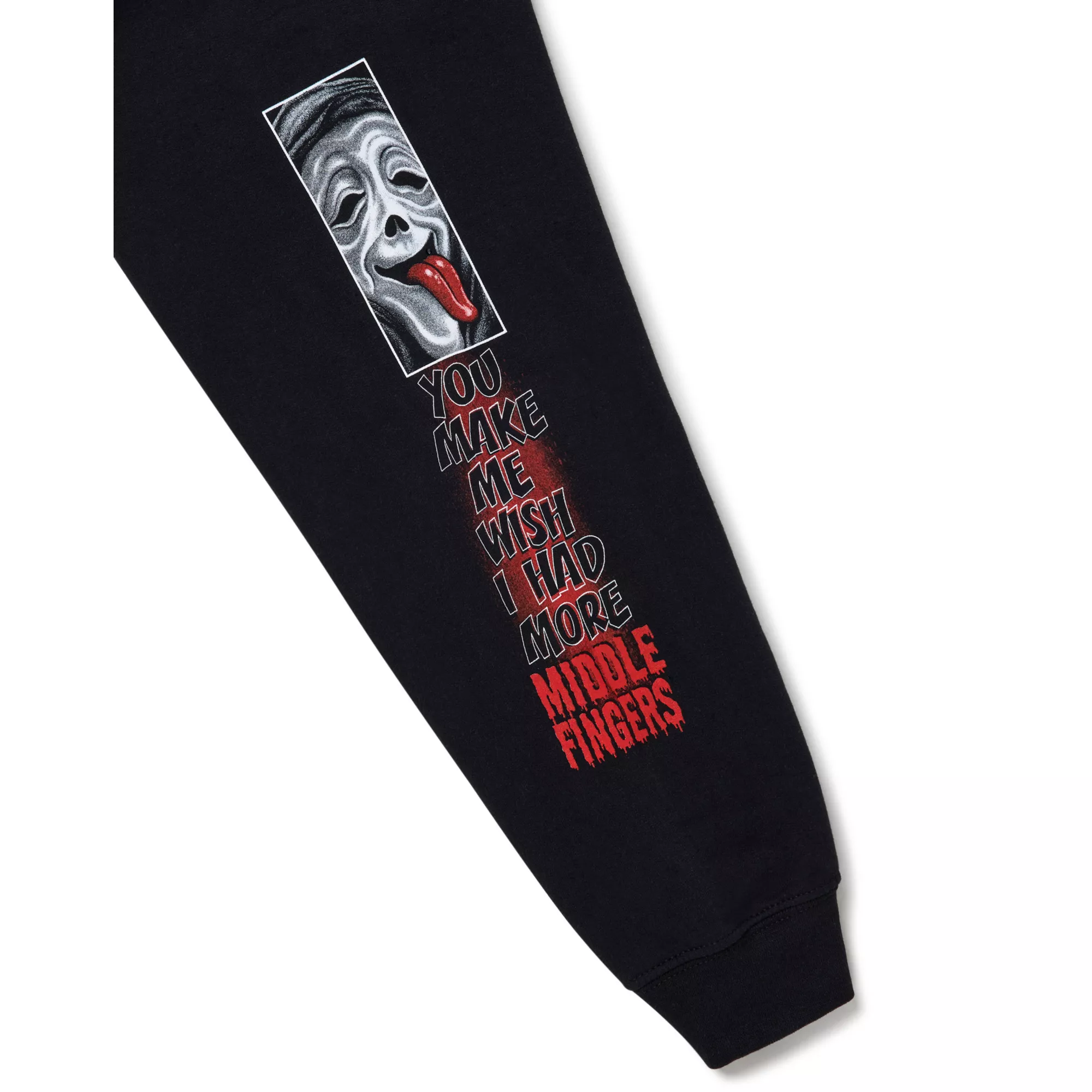 Ghost Face Wassup Hoodie - Scary Movie at Spencer's