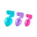 Hott Love Triple Bliss Silicone Plug Set - 3 Piece at Spencer's