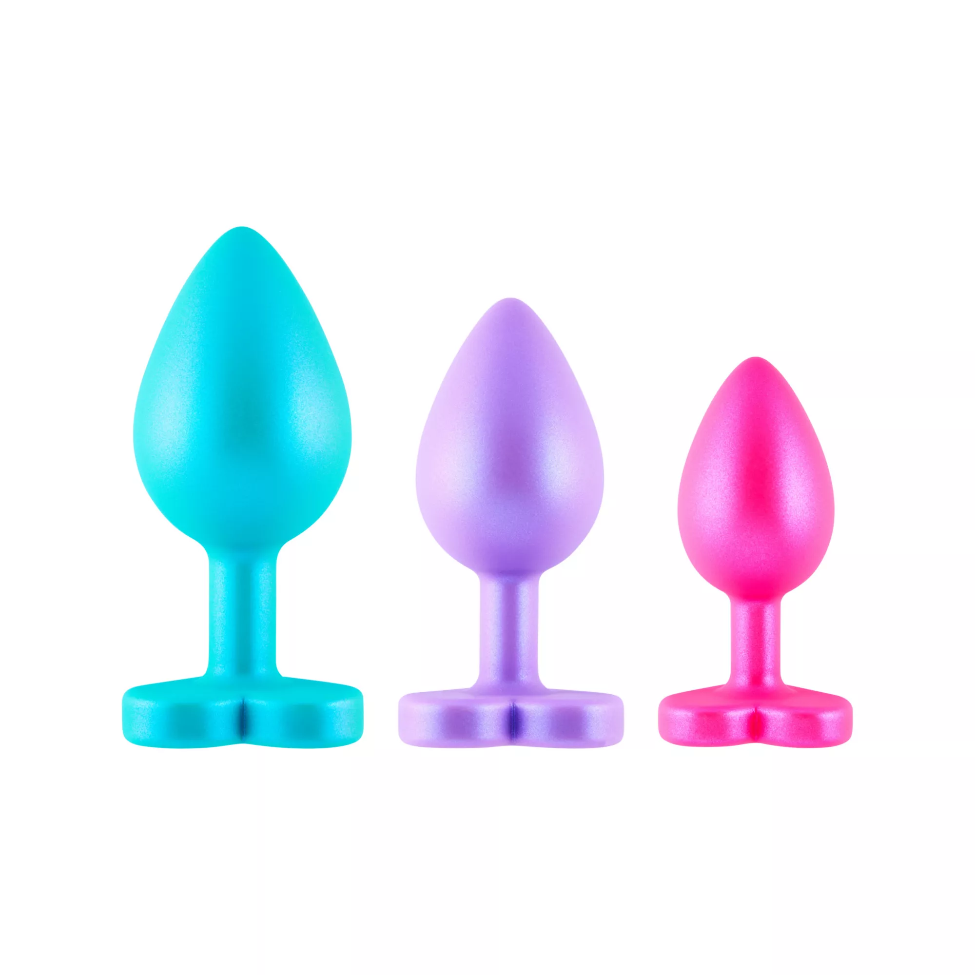 Hott Love Triple Bliss Silicone Plug Set - 3 Piece at Spencer's