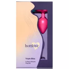 Hott Love Triple Bliss Silicone Plug Set - 3 Piece at Spencer's
