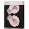 Pink Heavy-Duty Furry Handcuffs - Pleasure Bound at Spencer's