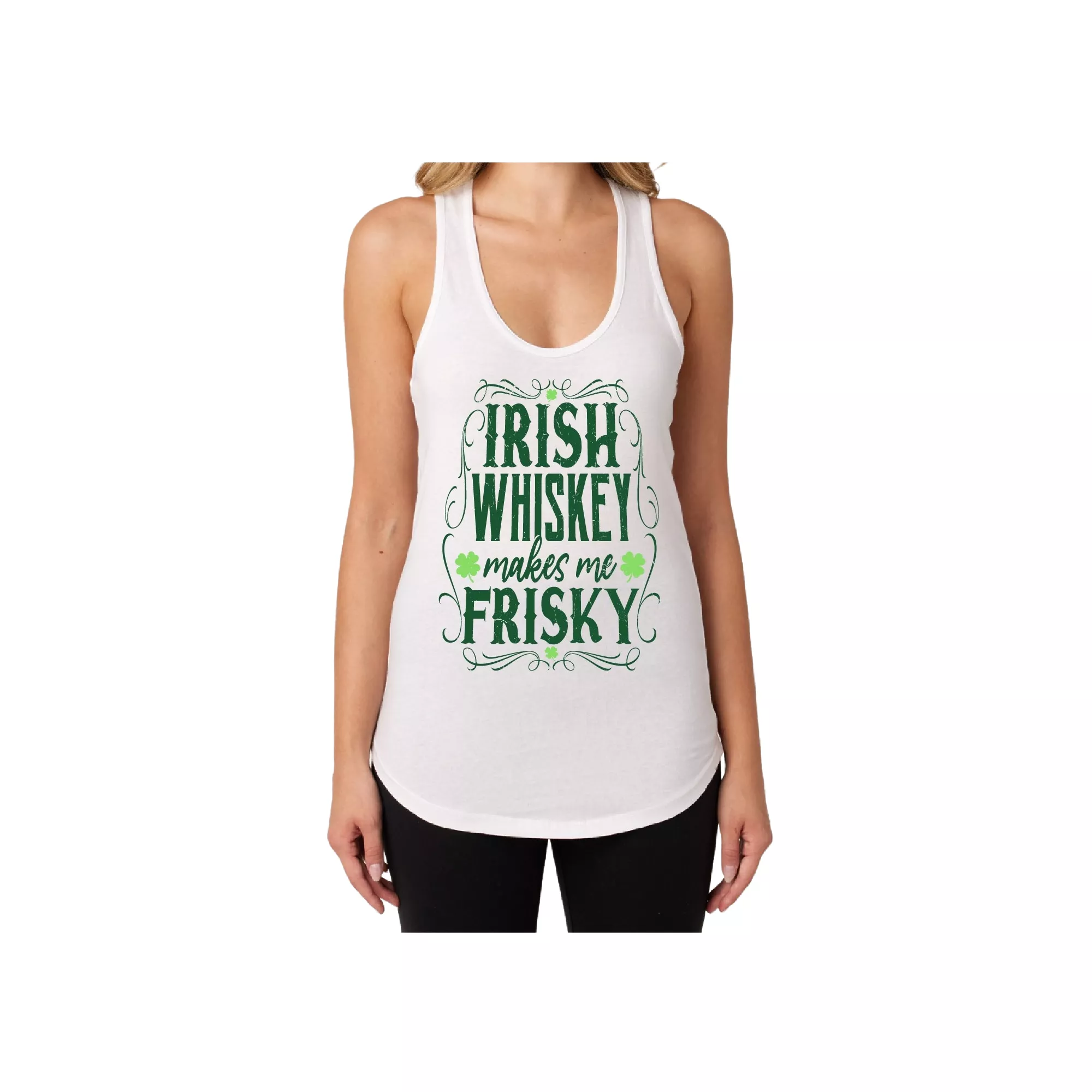 Whiskey Makes Me Frisky Tank Top