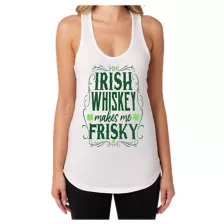 Whiskey Makes Me Frisky Tank Top at Spencer's