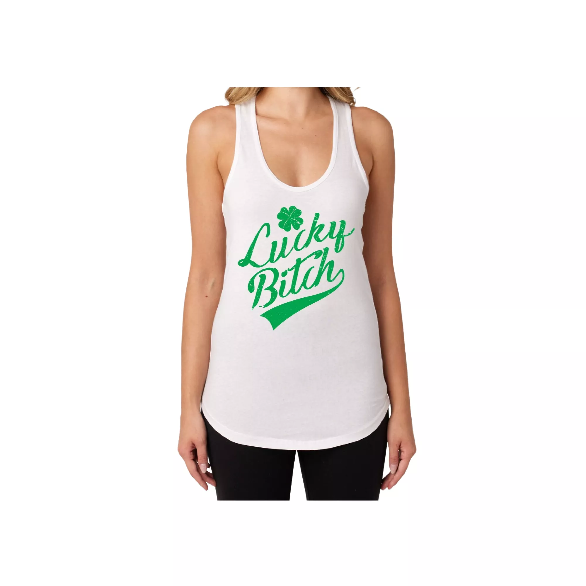 Lucky Bitch Tank Top