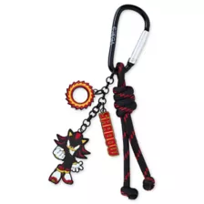 Shadow Carabiner Keychain - Sonic the Hedgehog at Spencer's