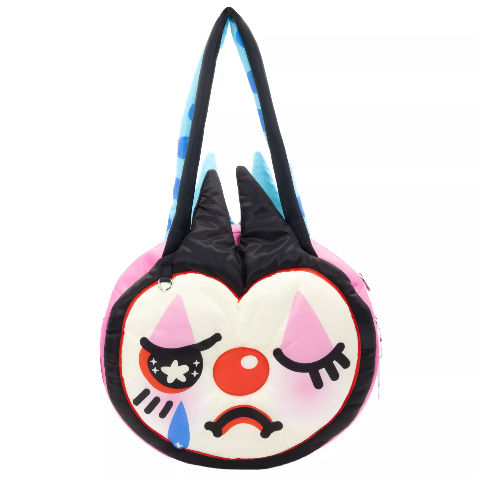 Whatever! Makes You Happy So Lazo Clown Padded Tote Bag at Spencer's