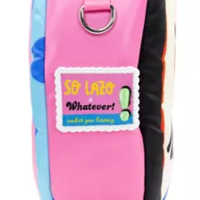 Whatever! Makes You Happy So Lazo Clown Padded Tote Bag at Spencer's