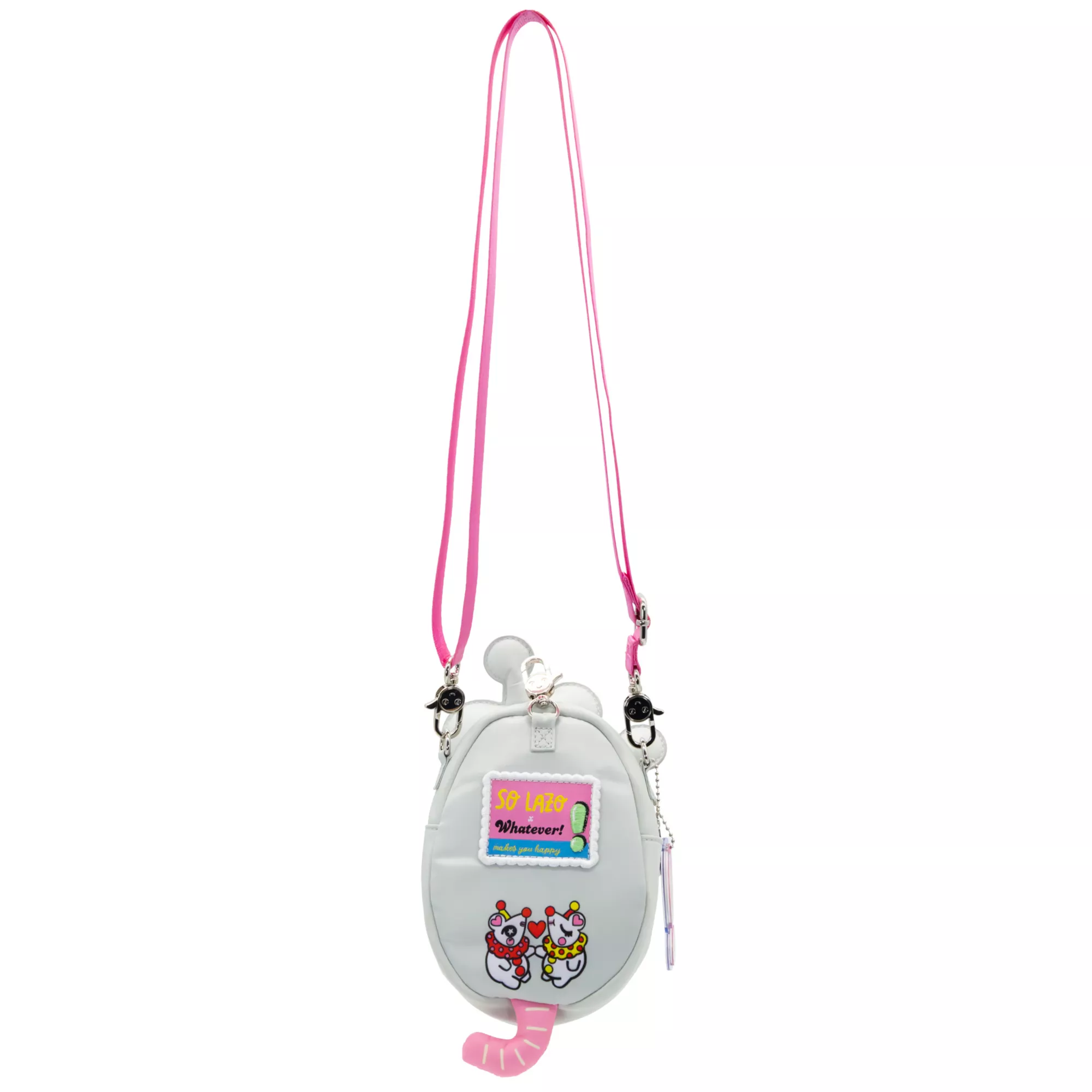 Whatever! Makes You Happy So Lazo Party Rat Charm Crossbody Bag at Spencer's