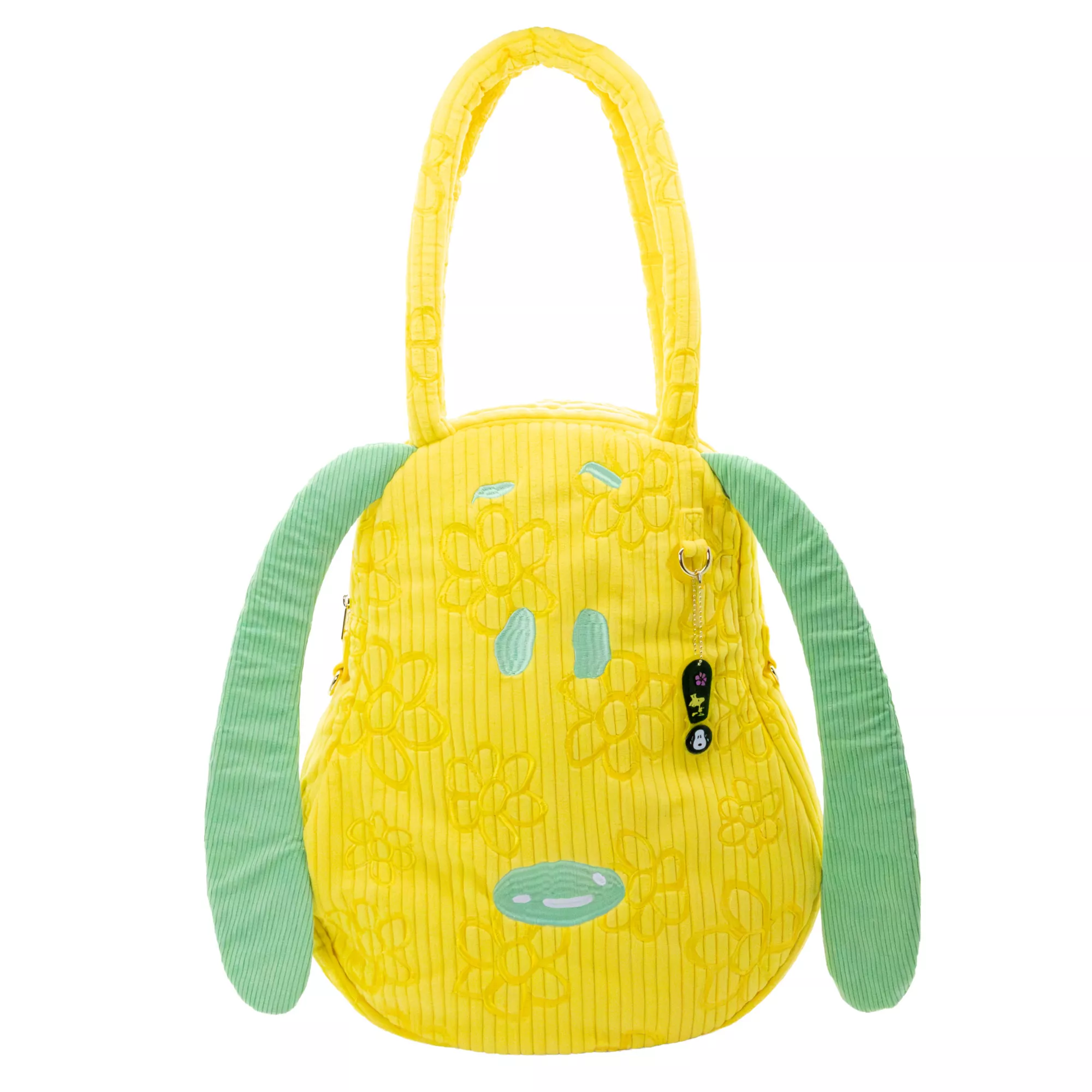 Whatever! Makes You Happy Snoopy Head Corduroy Tote Bag - Peanuts at Spencer's