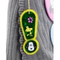 Whatever! Makes You Happy Peanuts Patch Pin Baguette Handbag at Spencer's