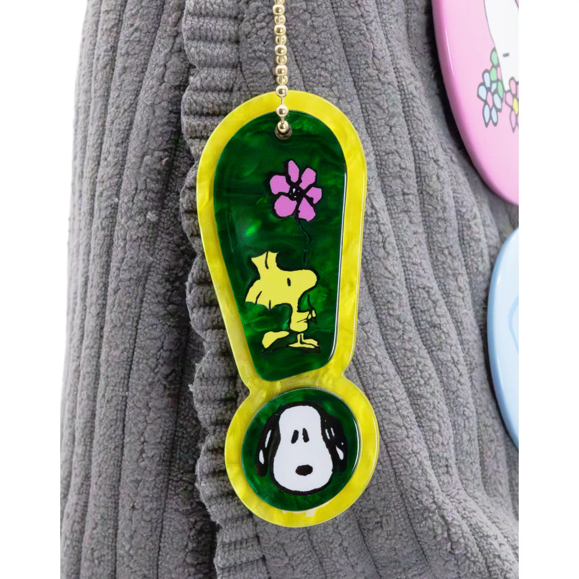 Whatever! Makes You Happy Peanuts Patch Pin Baguette Handbag at Spencer's