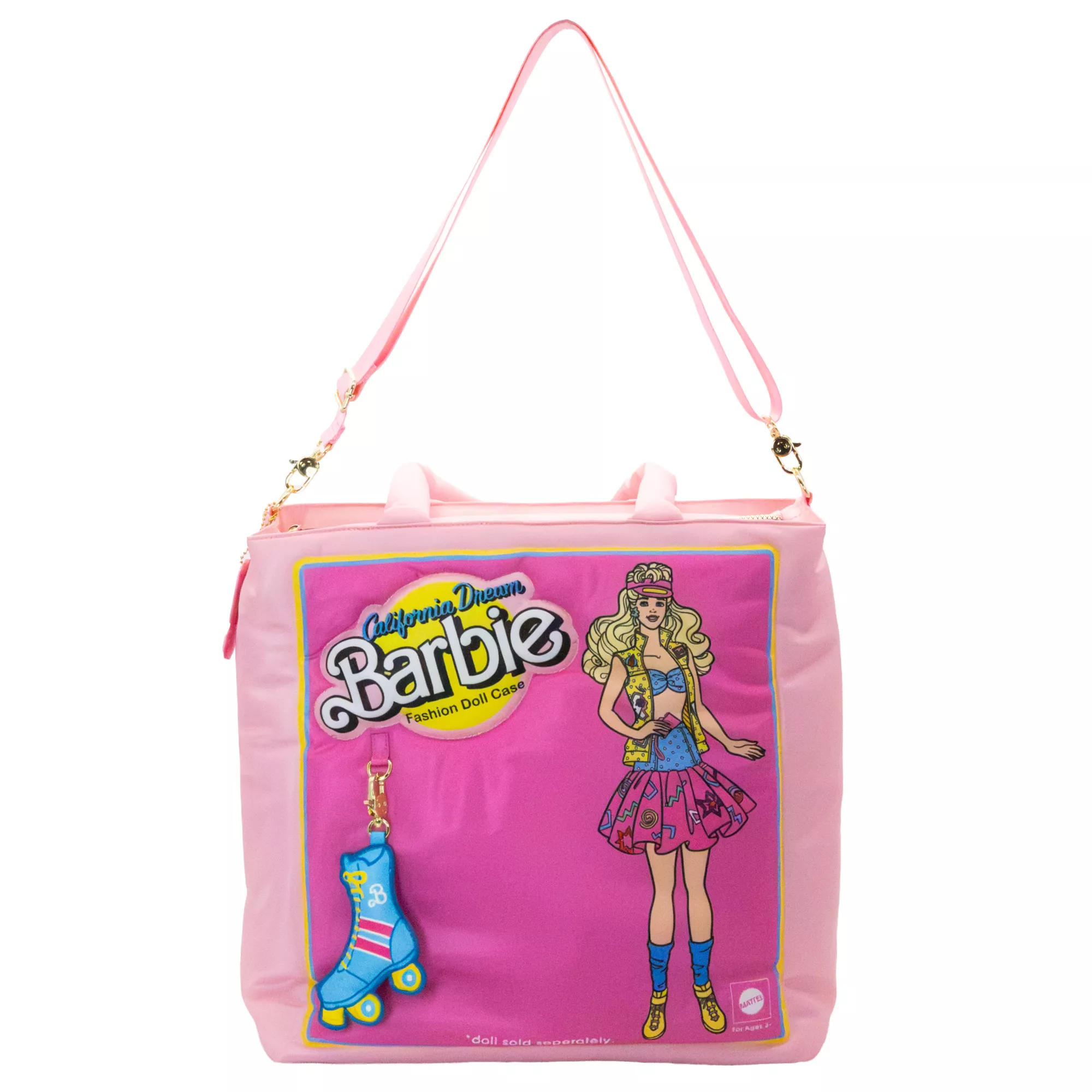 Whatever! Makes You Happy Barbie California Dream Padded Tote Bag