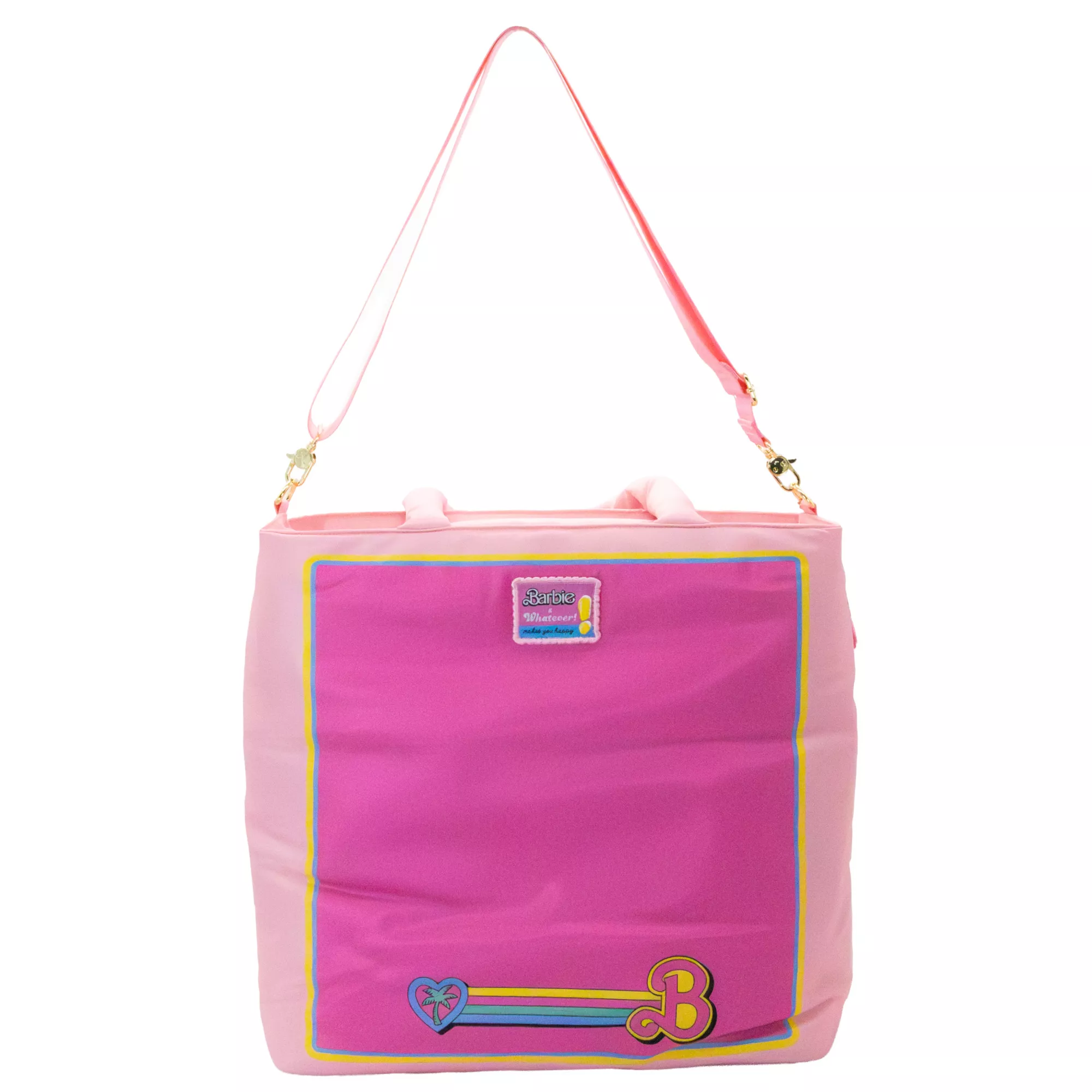 Whatever! Makes You Happy Barbie California Dream Padded Tote Bag