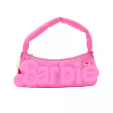 Whatever! Makes You Happy Barbie Baguette Bag at Spencer's