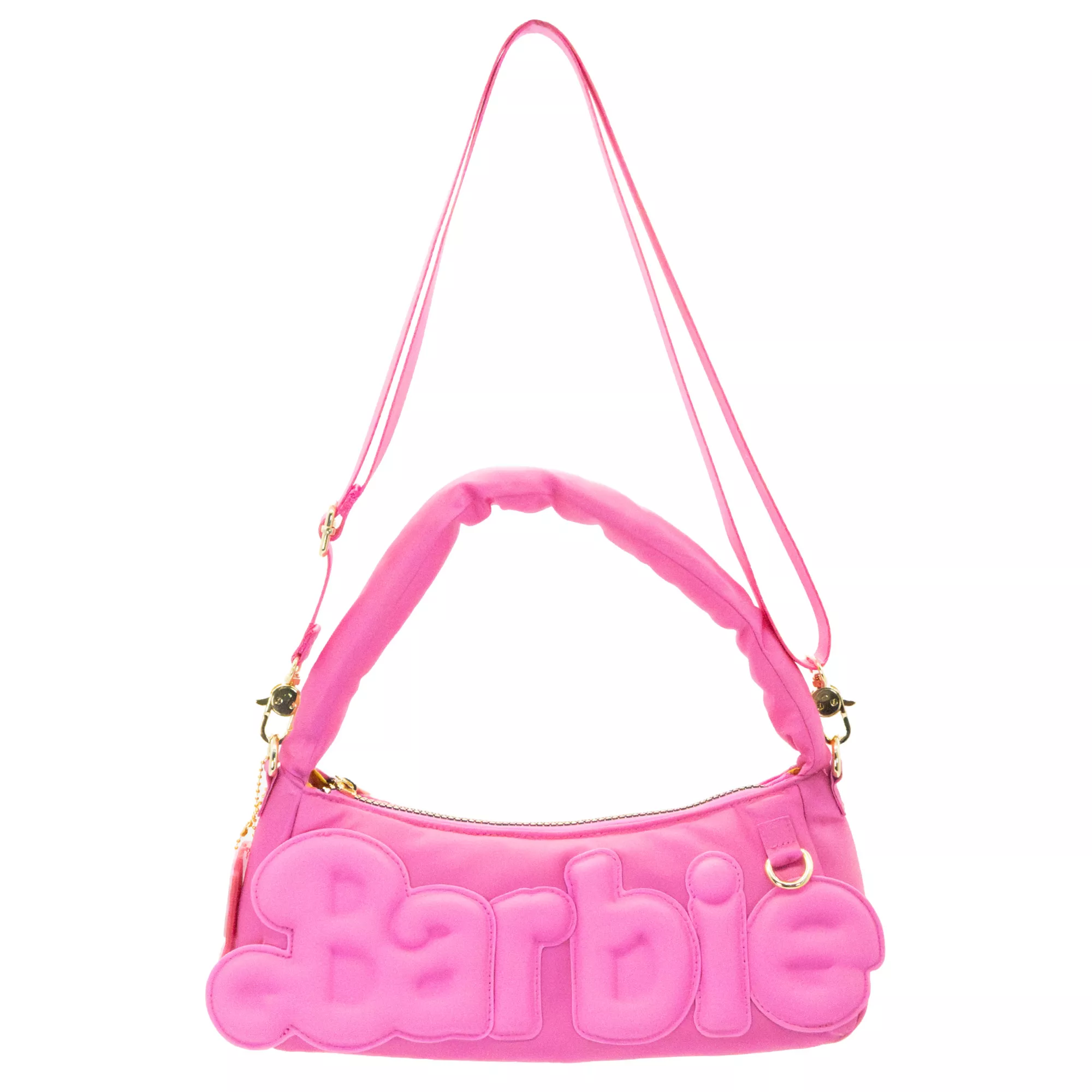 Whatever! Makes You Happy Barbie Baguette Bag at Spencer's