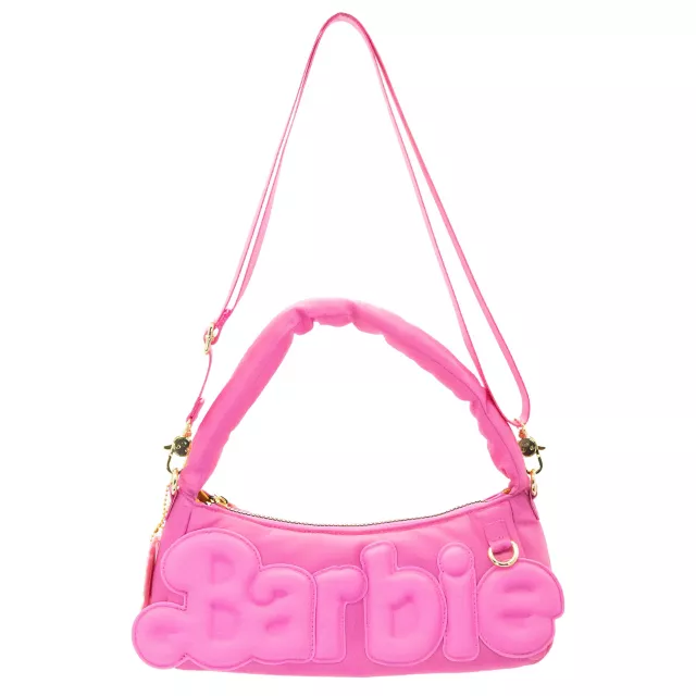 Whatever! Makes You Happy Barbie Baguette Bag at Spencer's