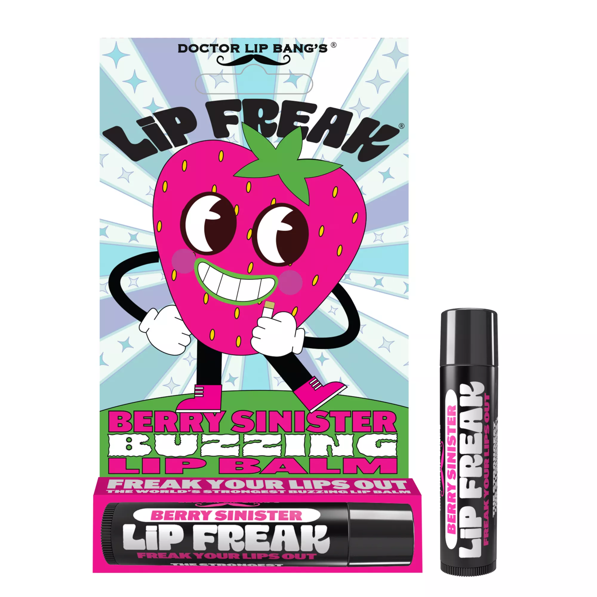 Lip Freak Berry Sinister Buzzing Lip Balm