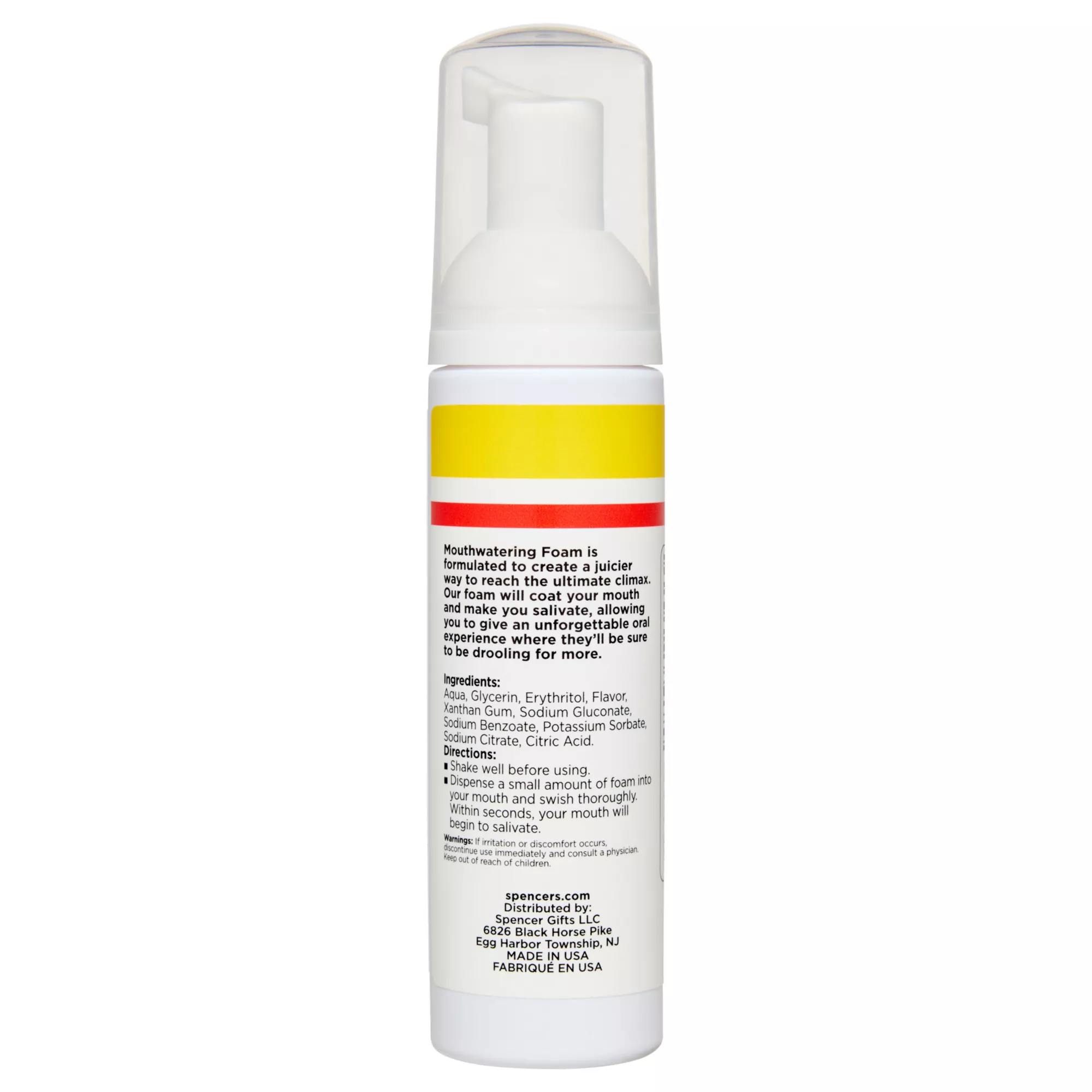 Tart Strawberry Mouth Watering Foam 2.7 oz. - good D at Spencer's