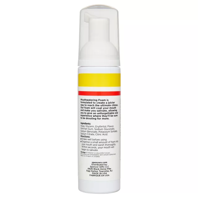 Tart Strawberry Mouth Watering Foam 2.7 oz. - good D at Spencer's