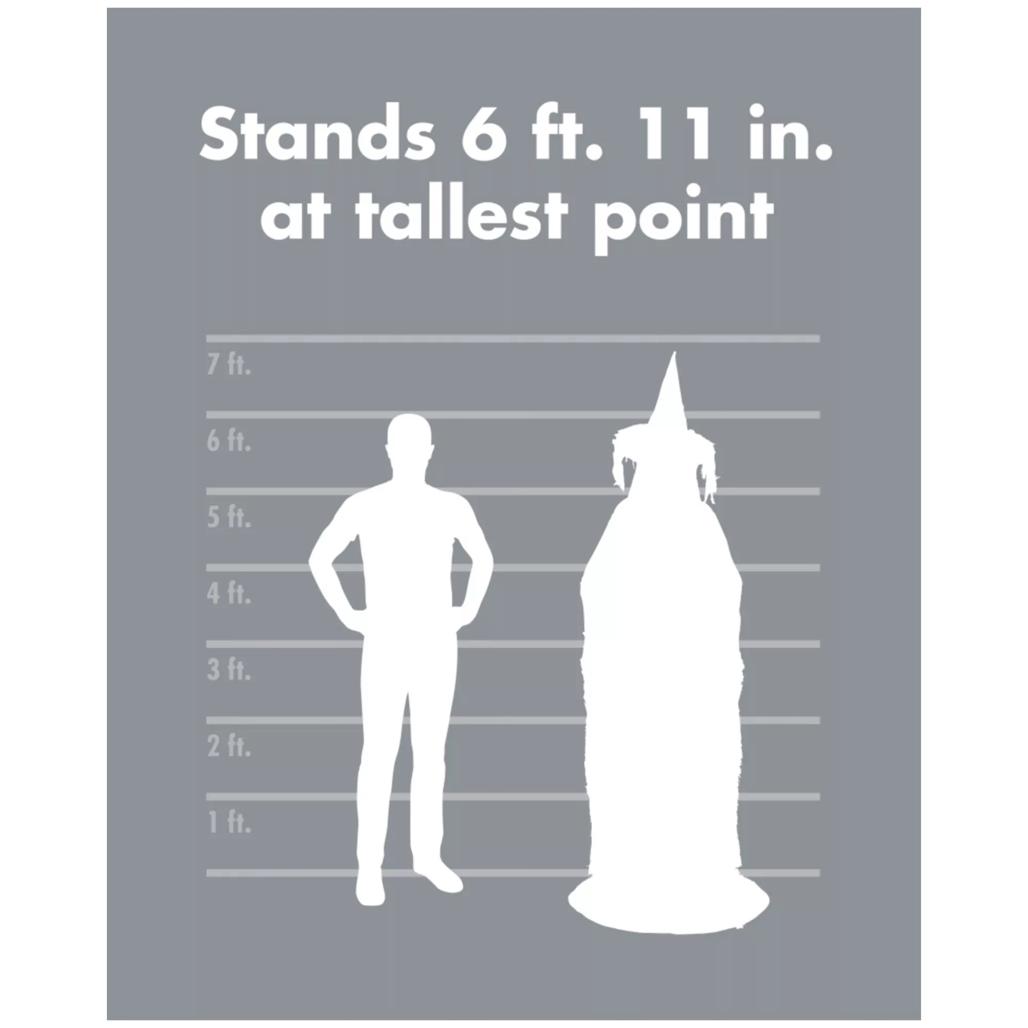 6 Ft 11 In Lady Misfortune Animatronic