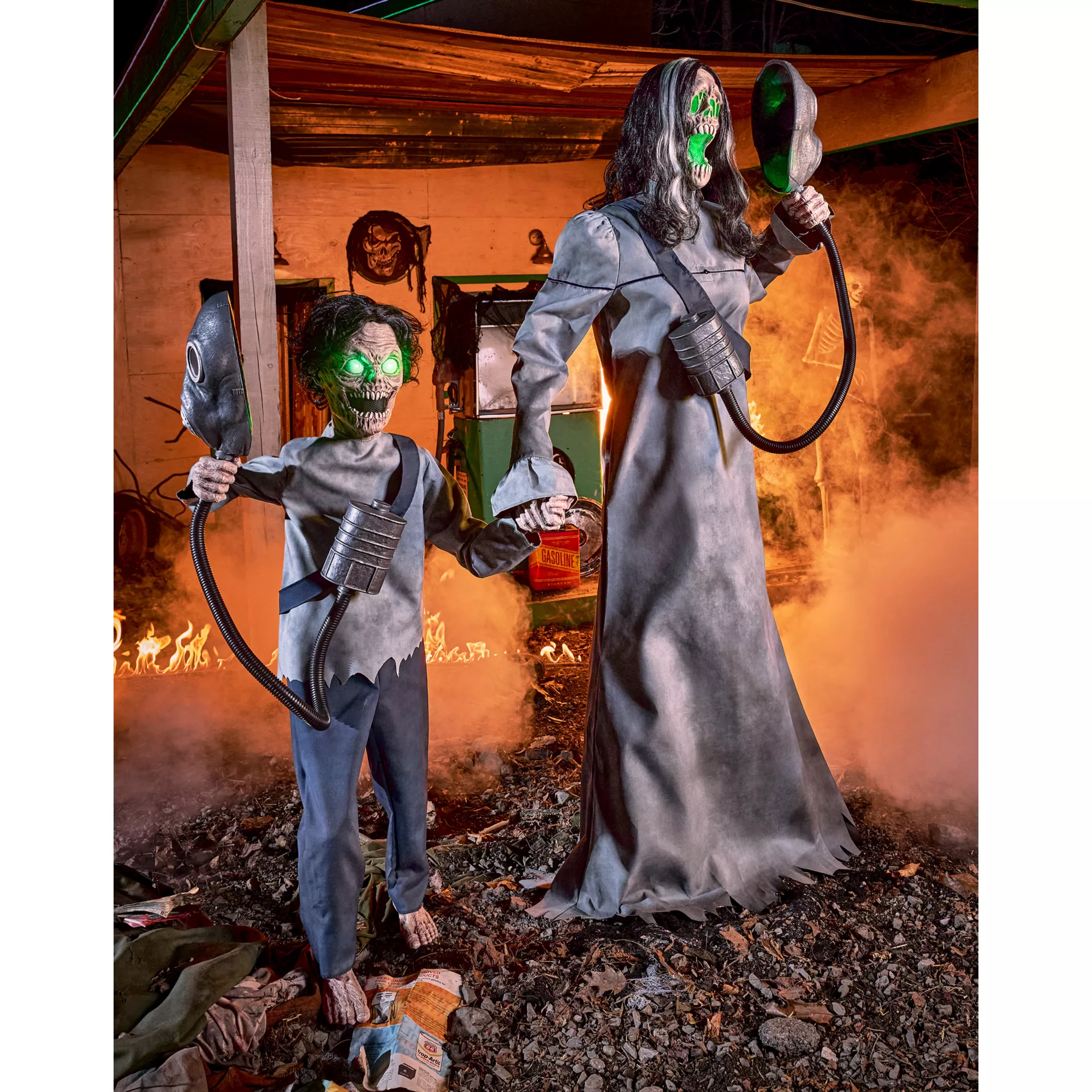 5 Ft 7 In Doomsday Duo Animatronic