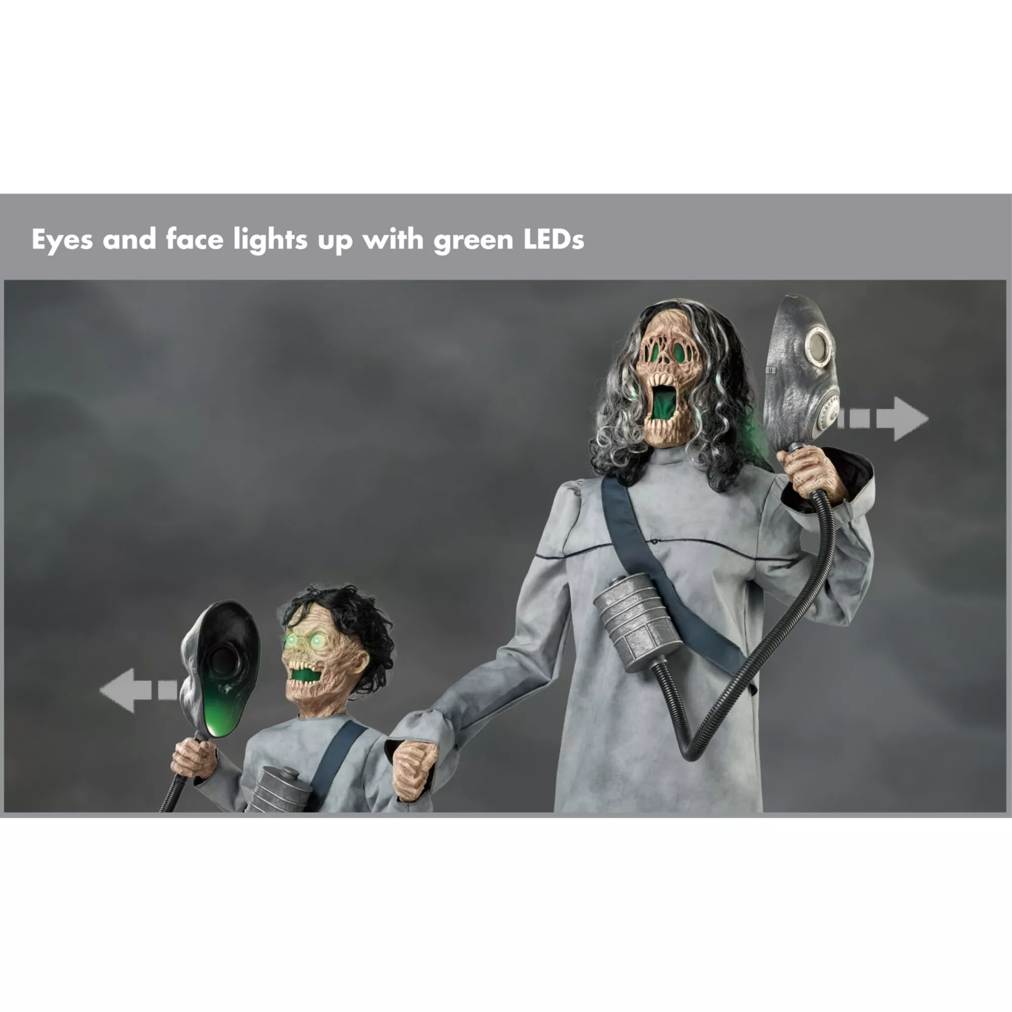 5 Ft 7 In Doomsday Duo Animatronic