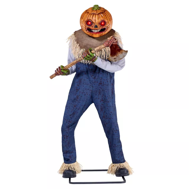 7 Ft 1 In Pumpkin Punisher Animatronic at Spirit Halloween