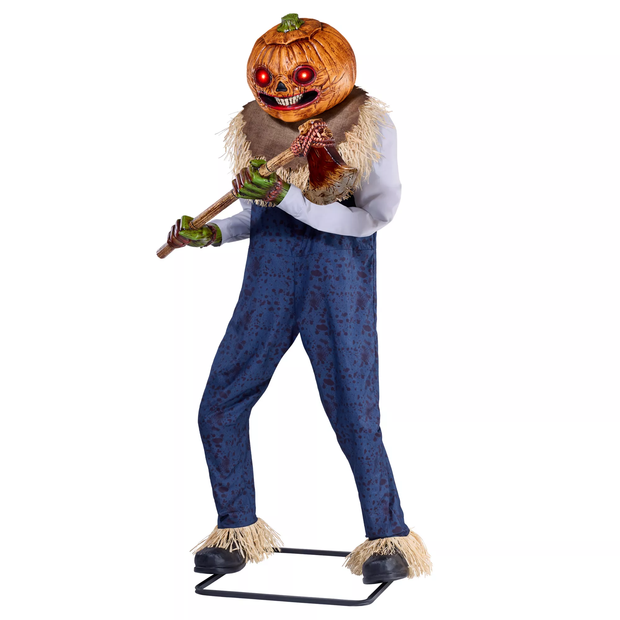 7 Ft 1 In Pumpkin Punisher Animatronic at Spirit Halloween