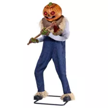 7 Ft 1 In Pumpkin Punisher Animatronic at Spirit Halloween