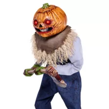 7 Ft 1 In Pumpkin Punisher Animatronic at Spirit Halloween