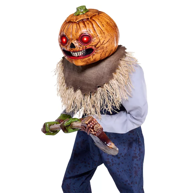 7 Ft 1 In Pumpkin Punisher Animatronic at Spirit Halloween