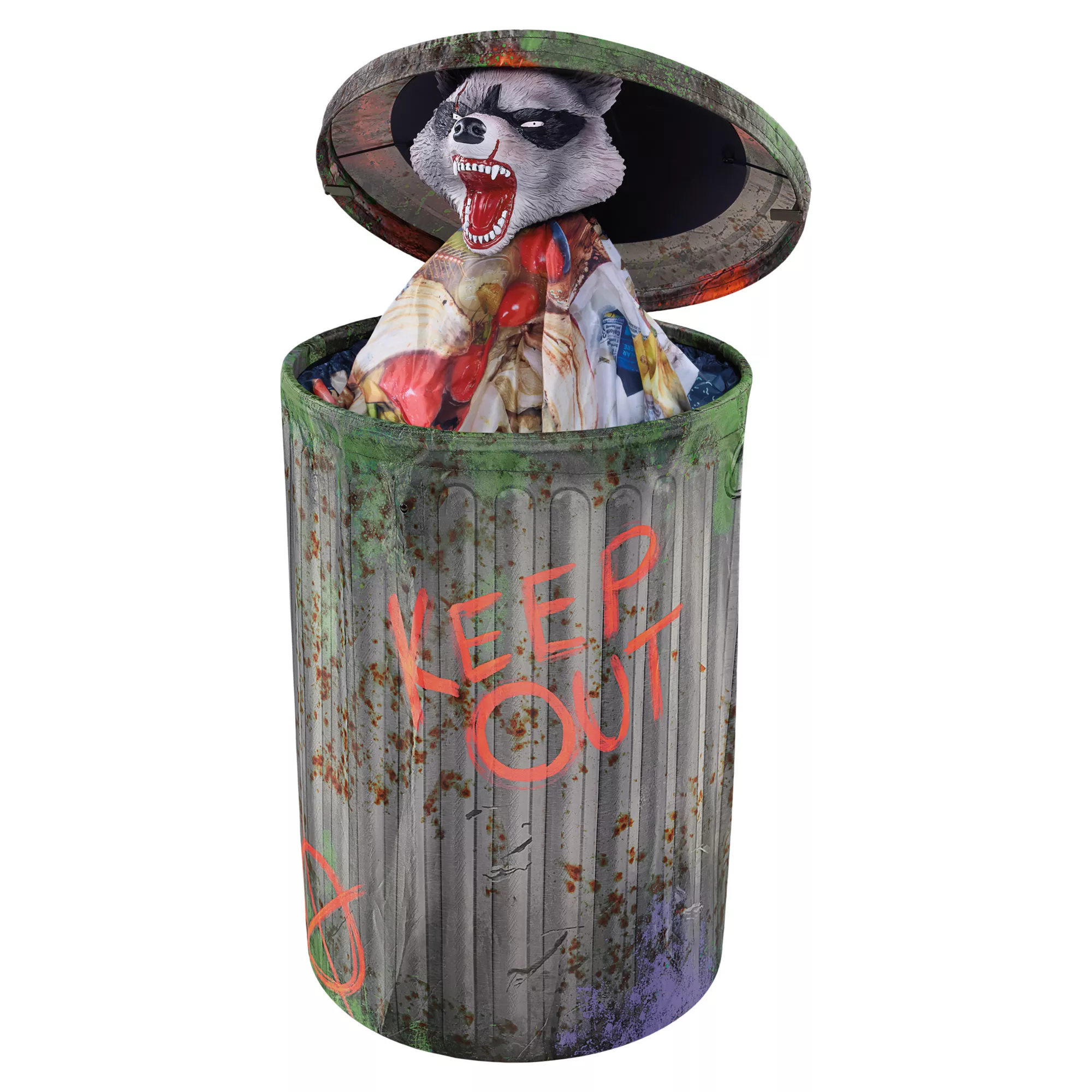 3 Ft 7 In Trash Bandit Animatronic