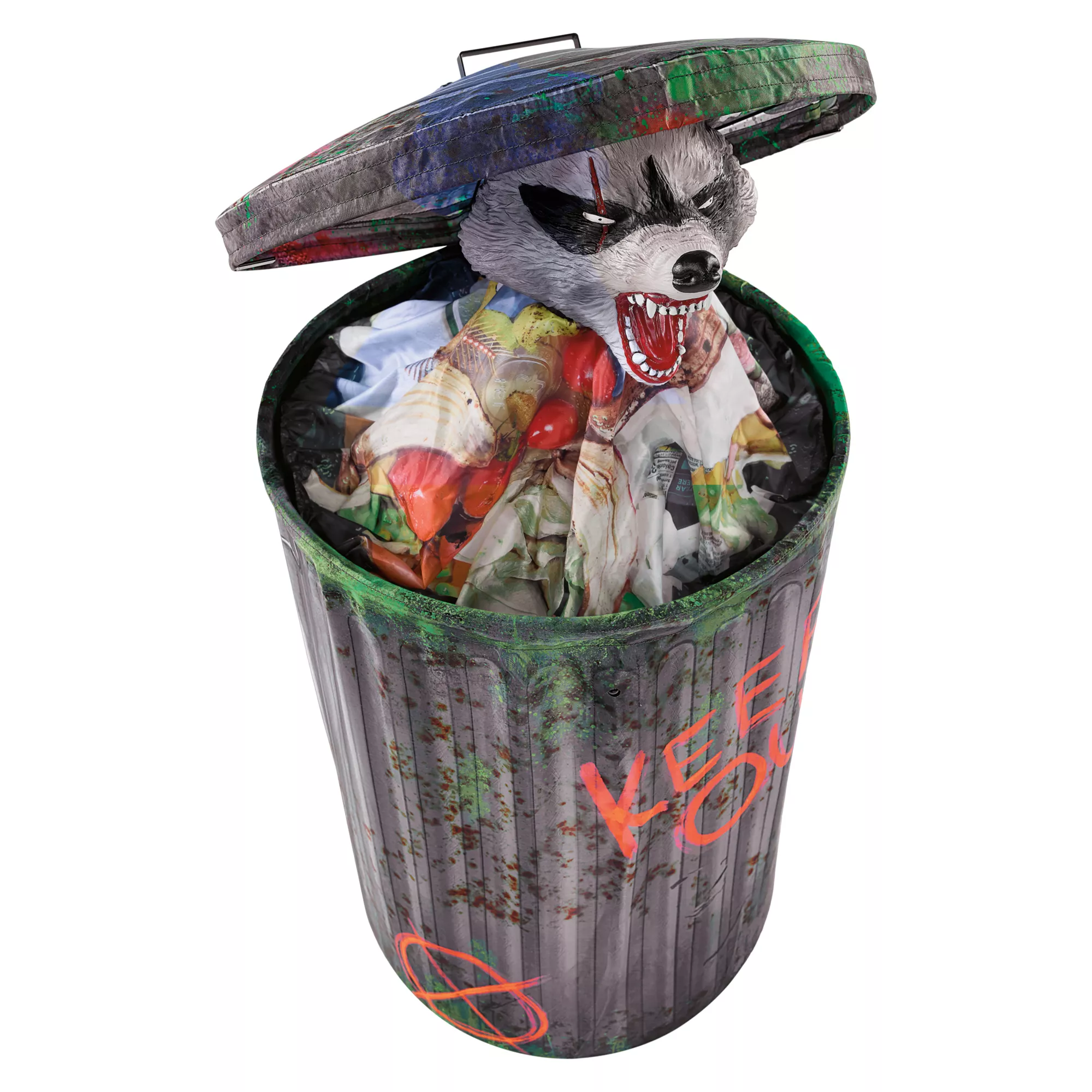 3 Ft 7 In Trash Bandit Animatronic