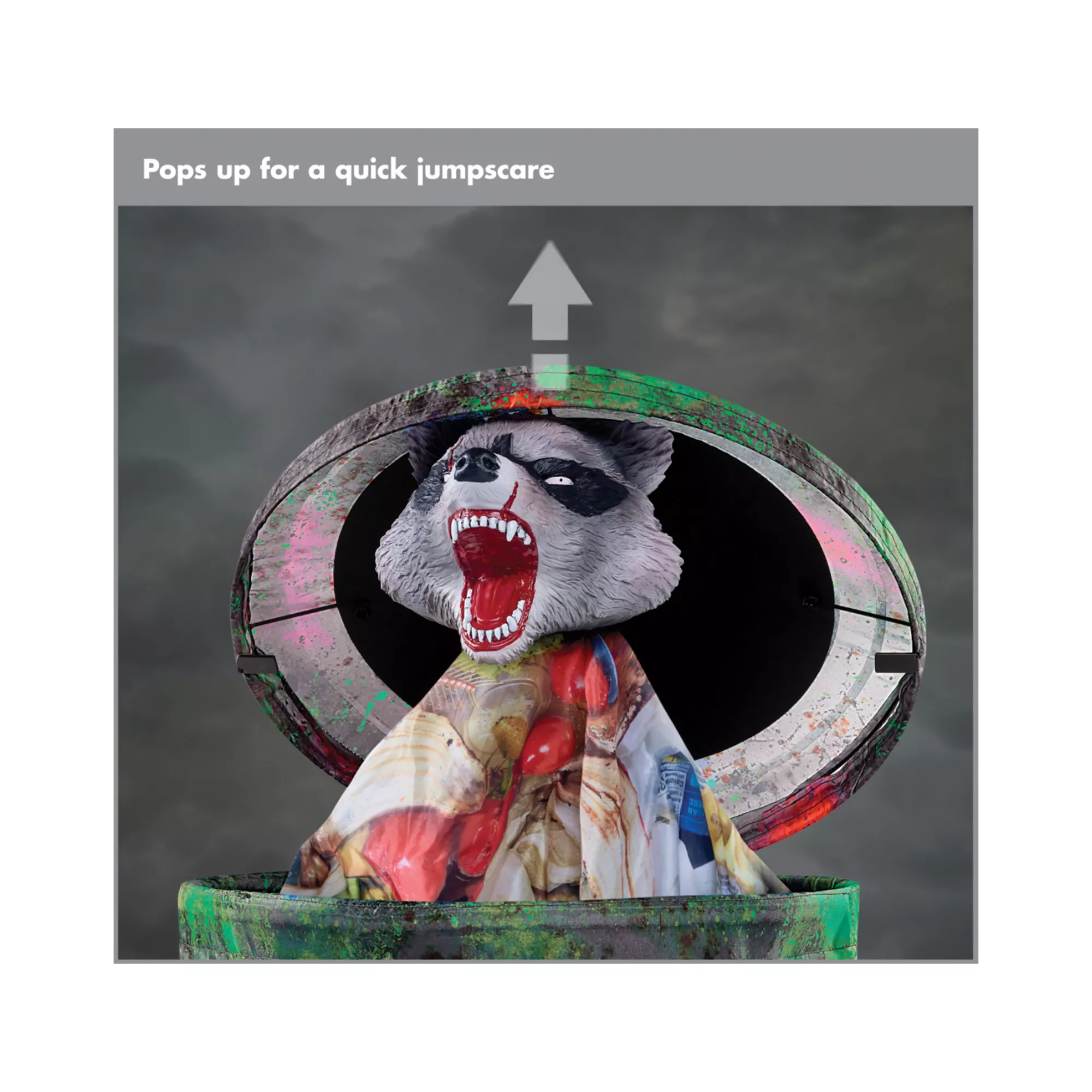 3 Ft 7 In Trash Bandit Animatronic