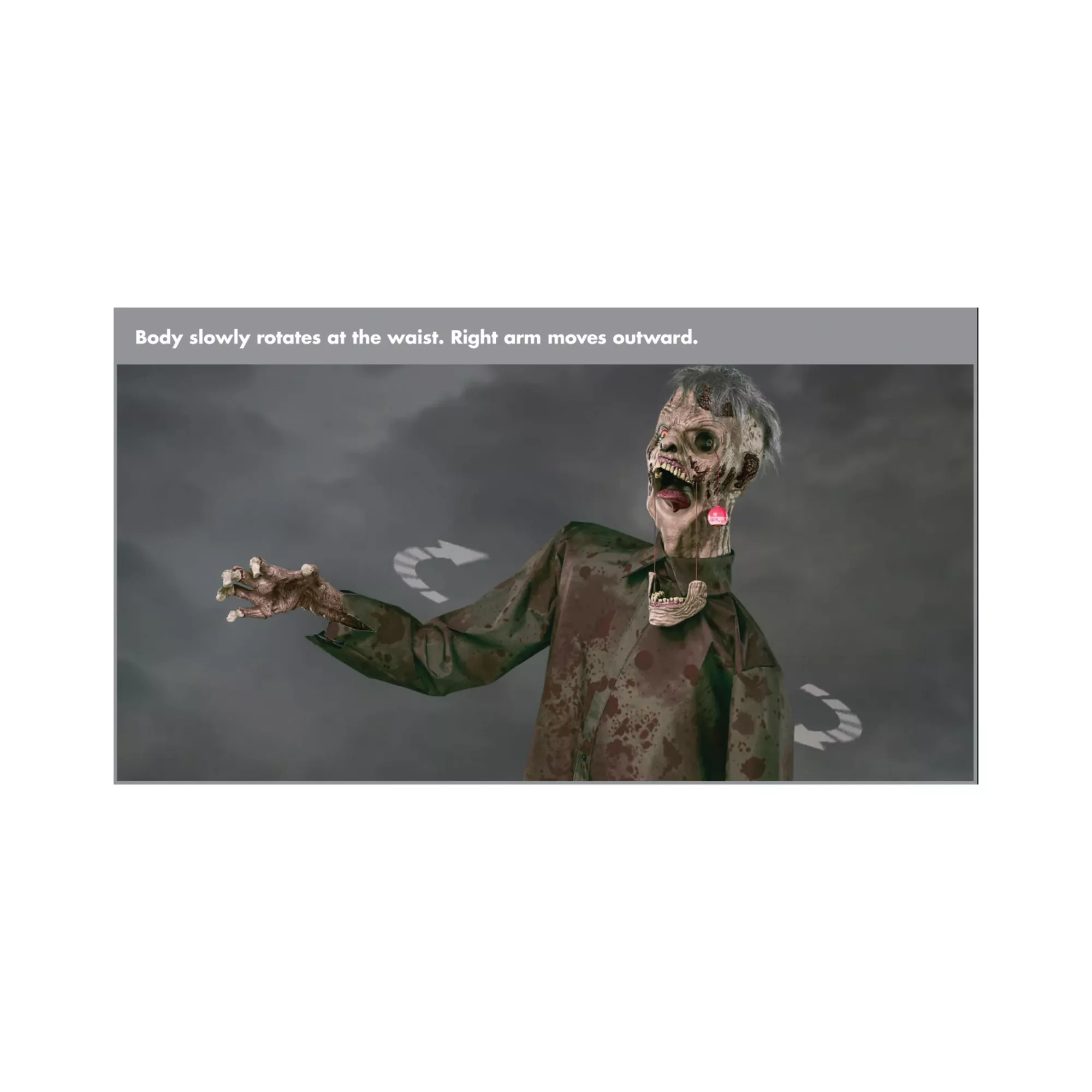 6 Ft 1 In Jeremy Jaws Animatronic