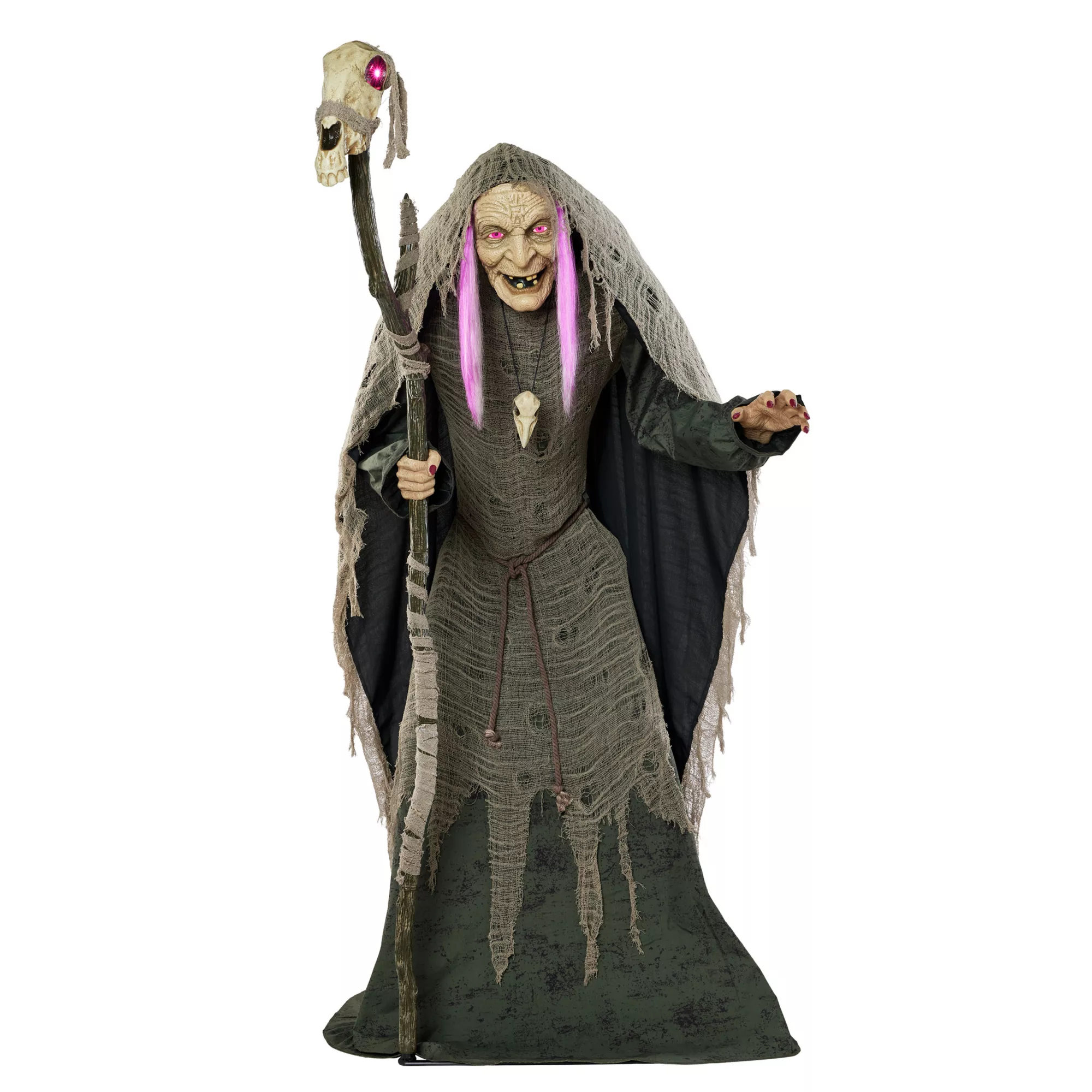 5 Ft 9 In Willow Witch Animatronic at Spirit Halloween
