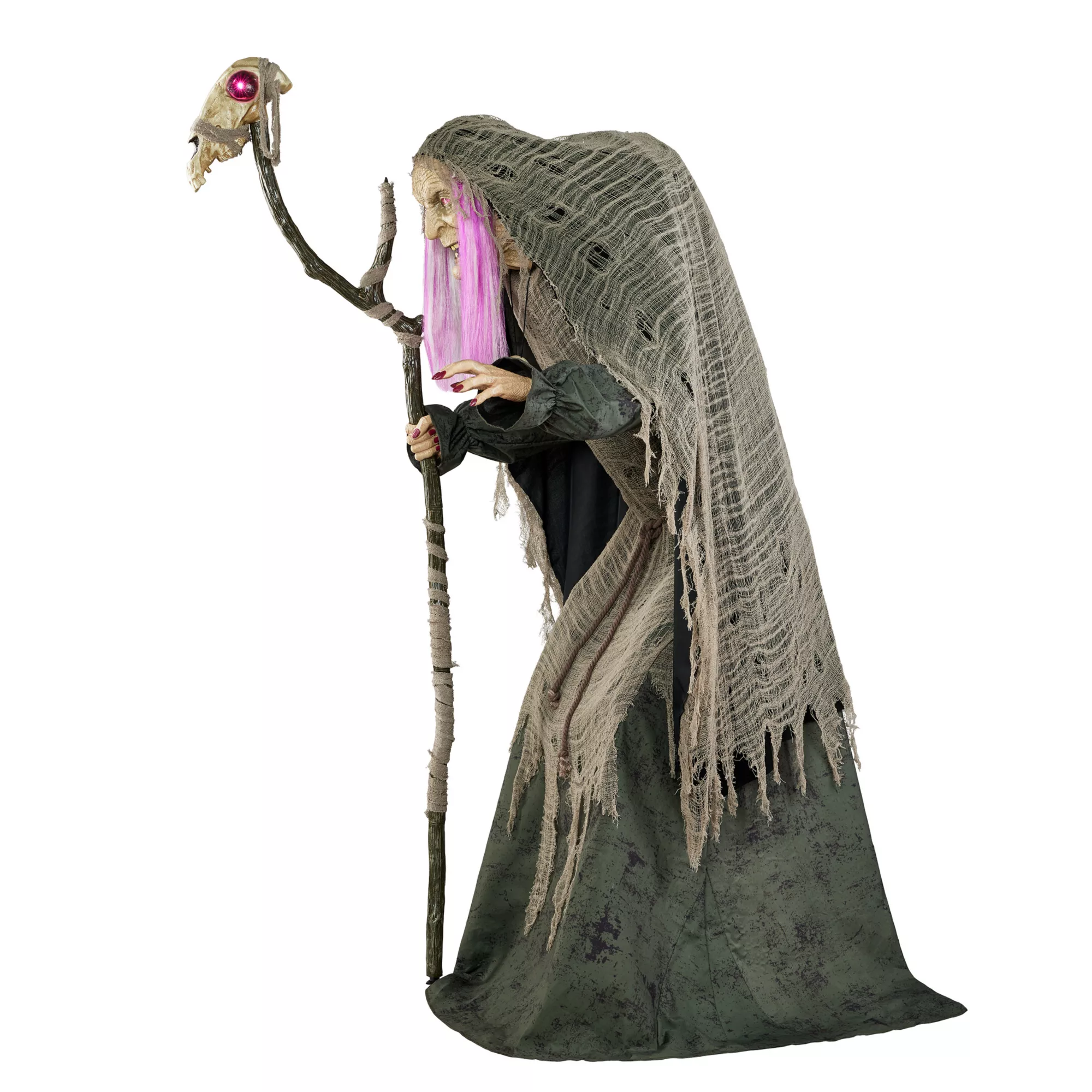 5 Ft 9 In Willow Witch Animatronic at Spirit Halloween