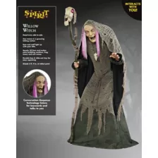5 Ft 9 In Willow Witch Animatronic at Spirit Halloween