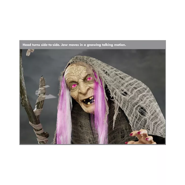 5 Ft 9 In Willow Witch Animatronic at Spirit Halloween